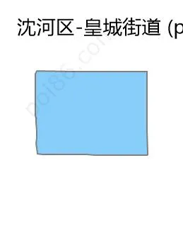 皇城街道边界地图