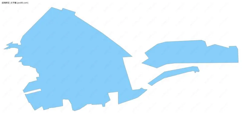 太平镇边界地图