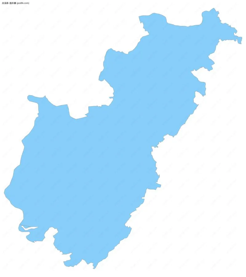 迤车镇边界地图