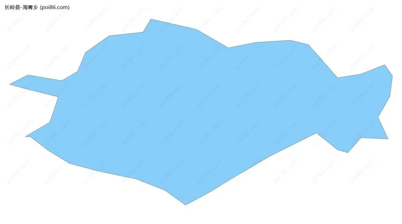 海青乡边界地图