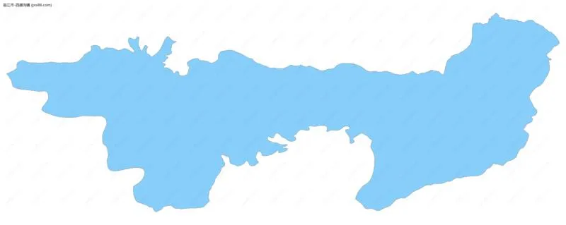 四道沟镇边界地图