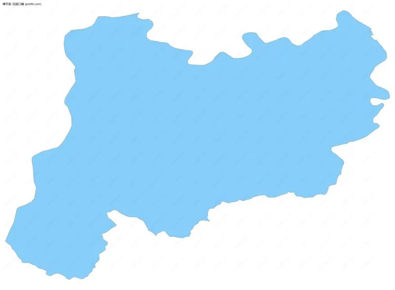 花园口镇边界地图