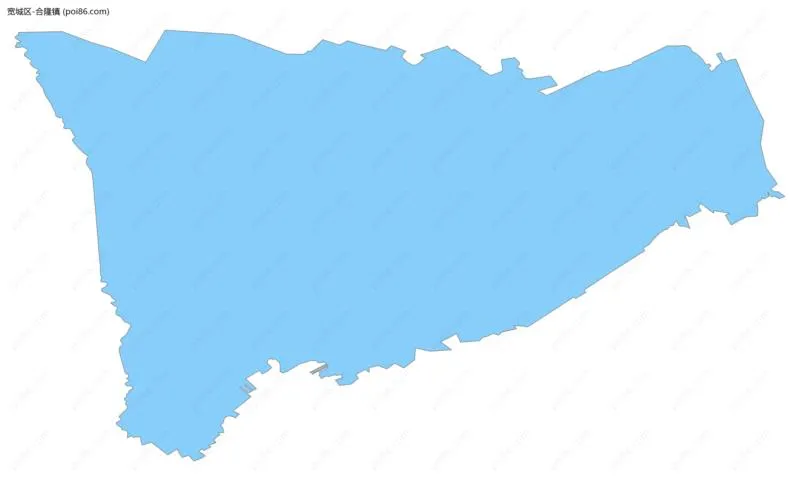 合隆镇边界地图