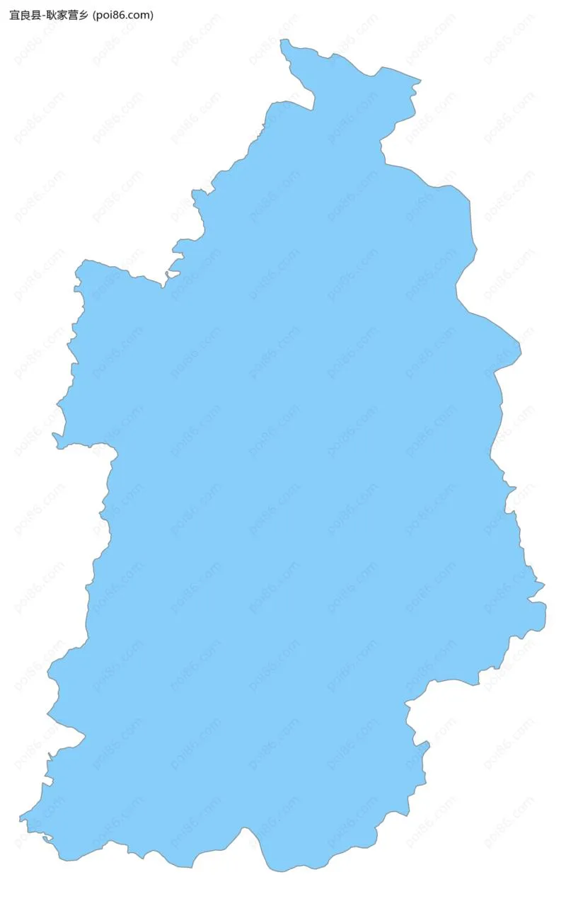 耿家营乡边界地图