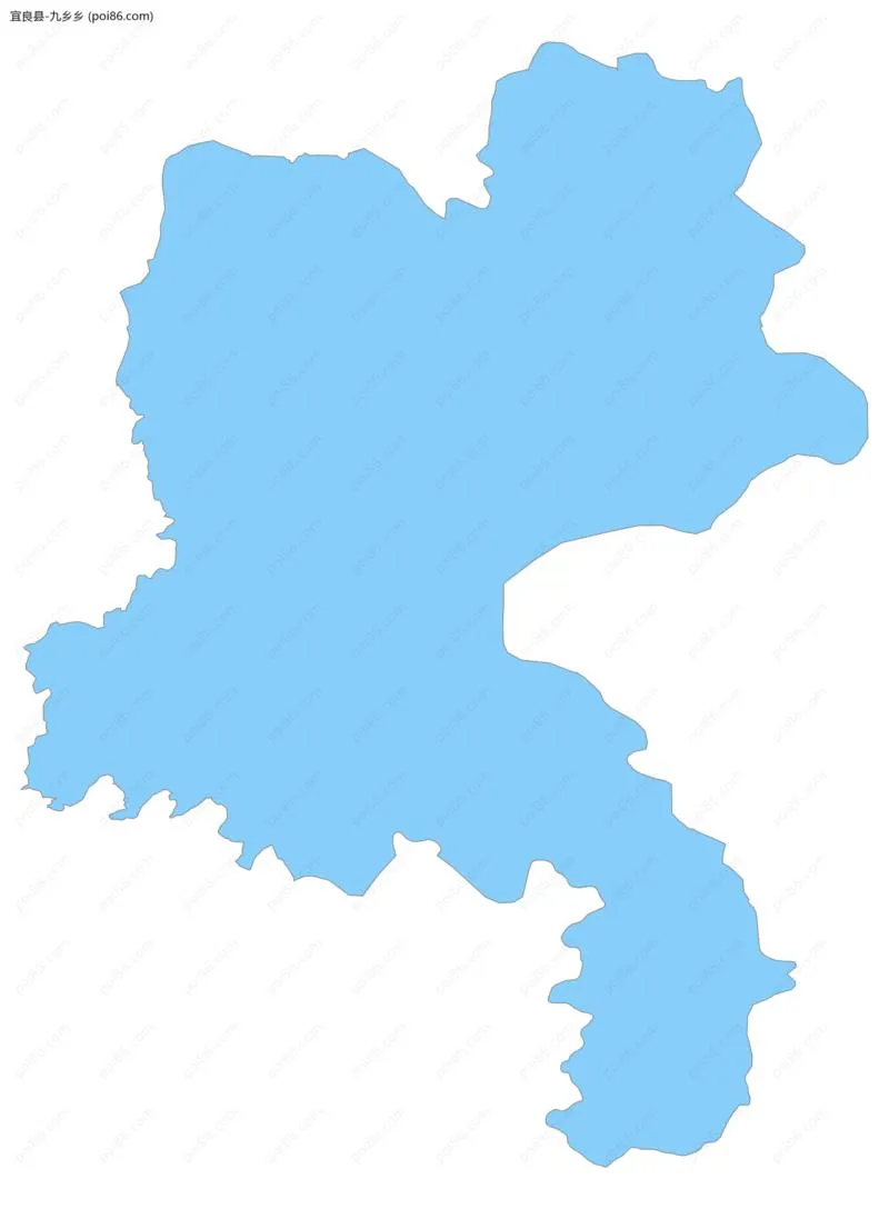 九乡乡边界地图