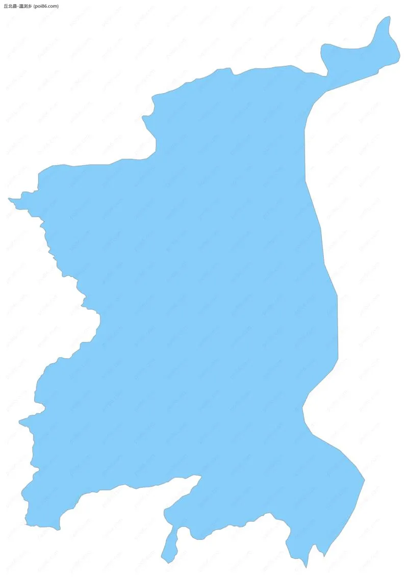 温浏乡边界地图