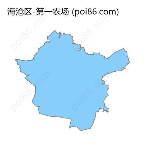 第一农场边界地图