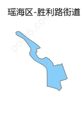 胜利路街道边界地图