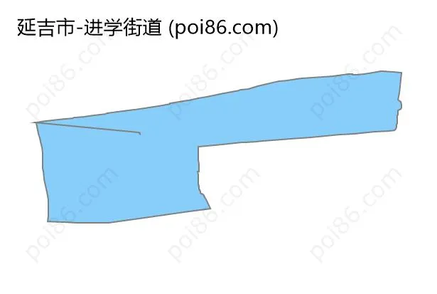 进学街道边界地图