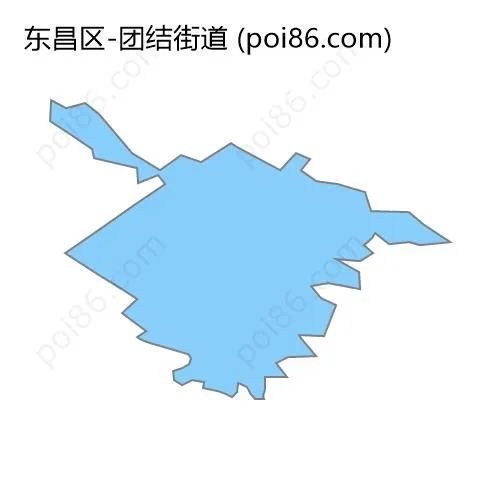 团结街道边界地图