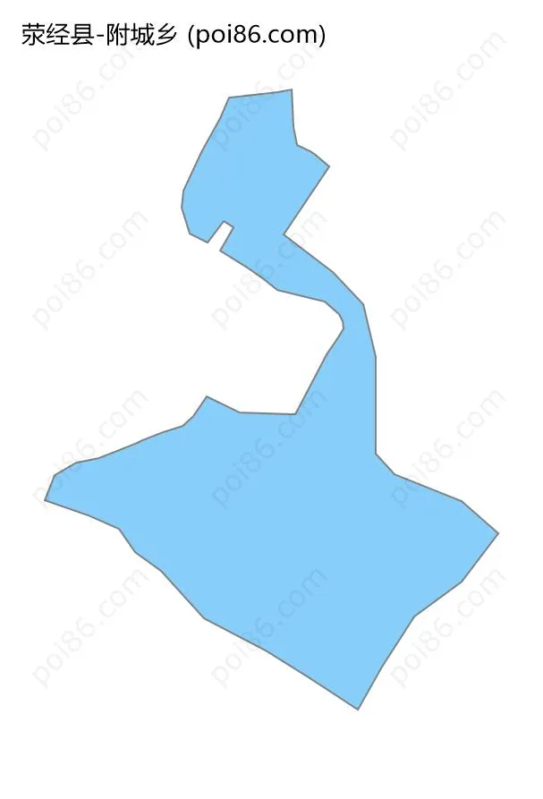 附城乡边界地图