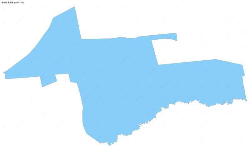 富海镇边界地图