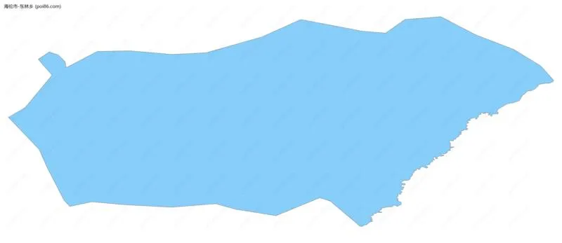 东林乡边界地图