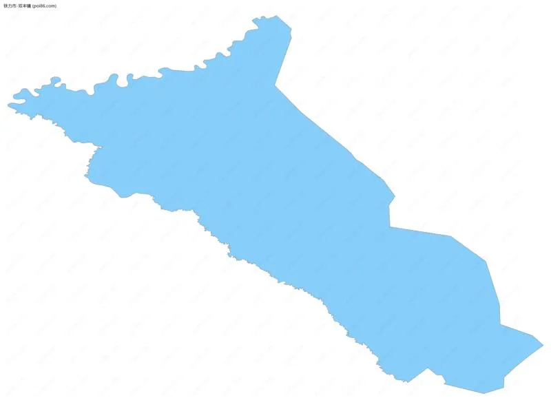 双丰镇边界地图