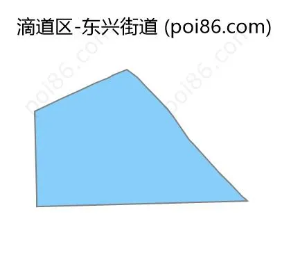 东兴街道边界地图