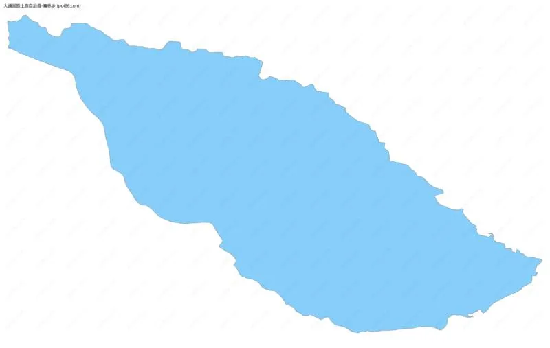 青林乡边界地图