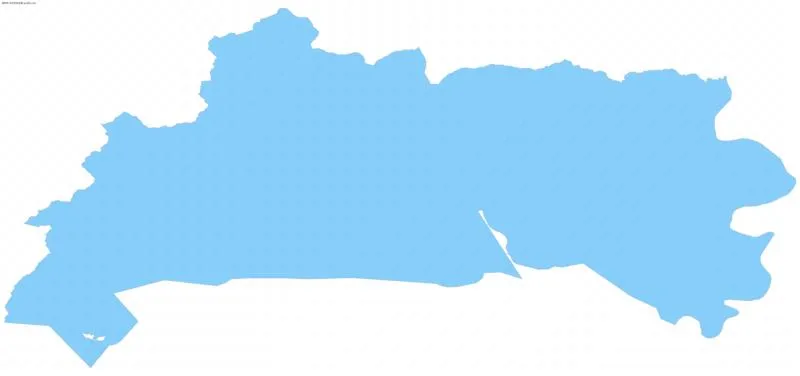 东方红林业局边界地图