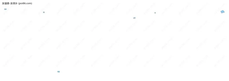 友邻乡边界地图