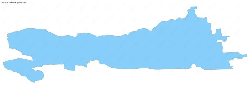 余粮堡镇边界地图