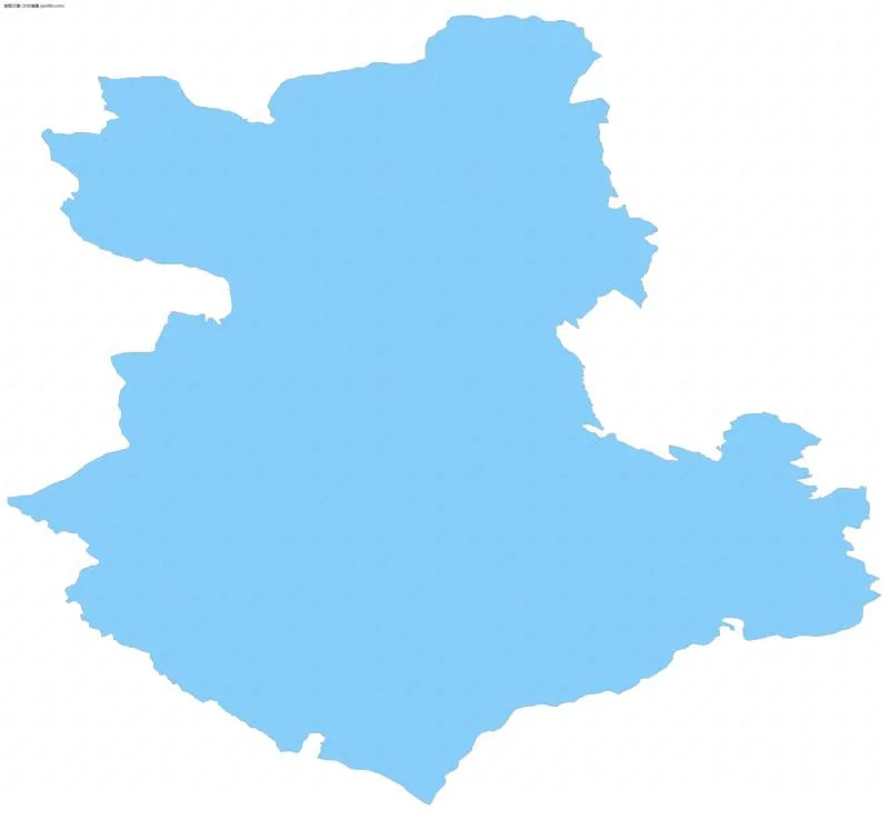 沙圪堵镇边界地图