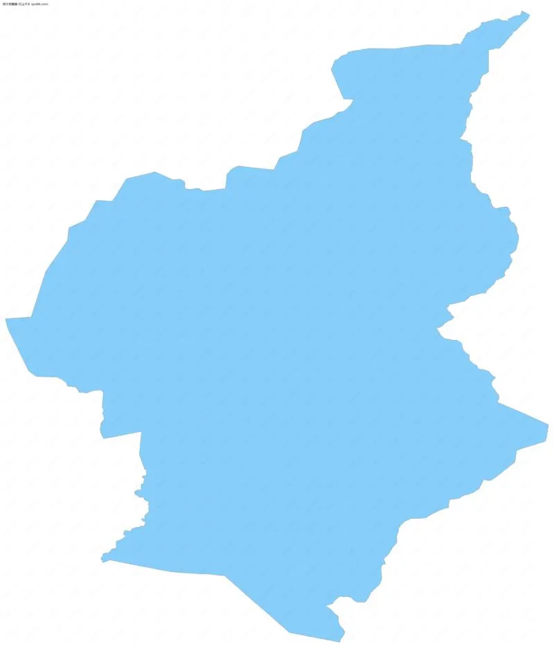 红山子乡边界地图