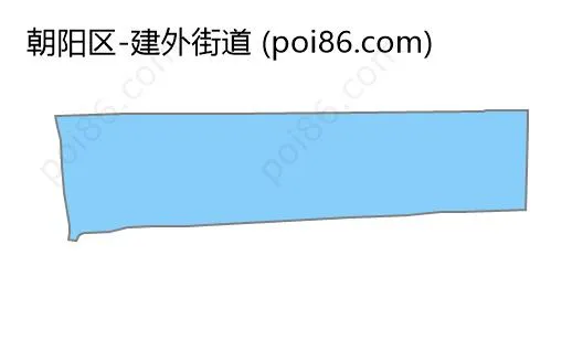 建外街道边界地图