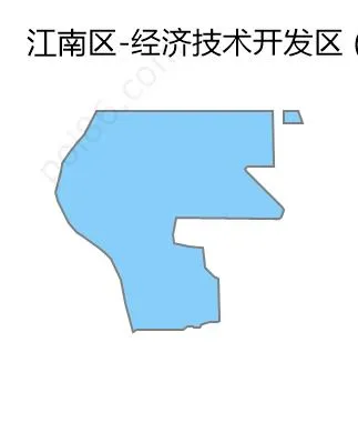 经济技术开发区边界地图