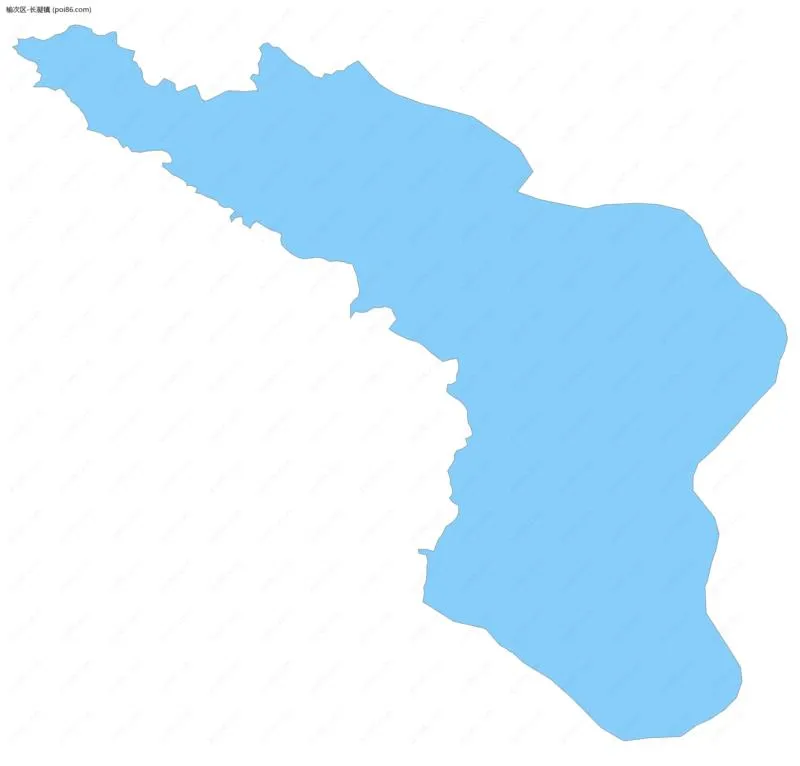 长凝镇边界地图