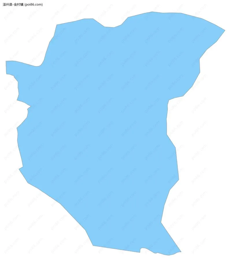 金村镇边界地图