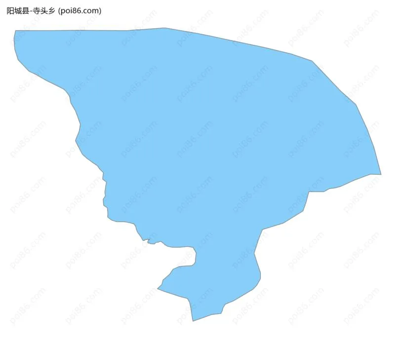 寺头乡边界地图