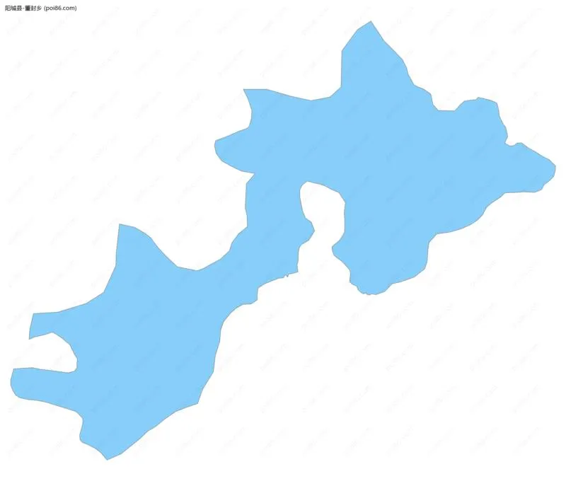 董封乡边界地图