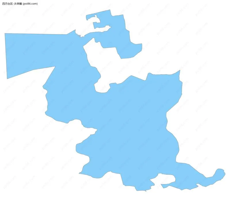 太保镇边界地图