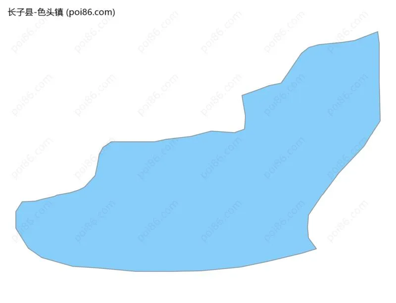 色头镇边界地图