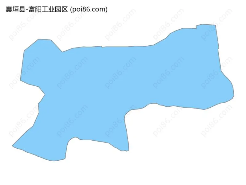 富阳工业园区边界地图