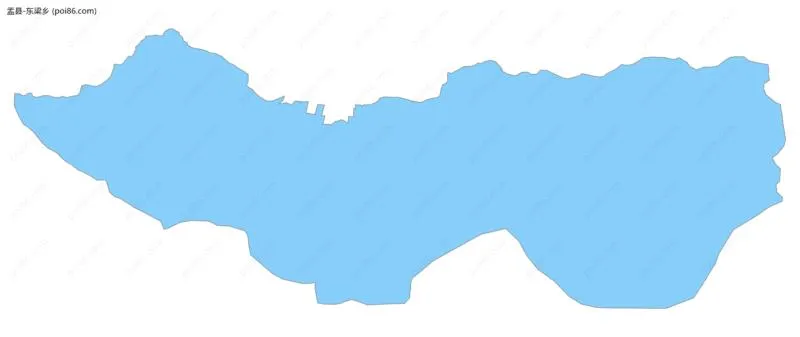 东梁乡边界地图