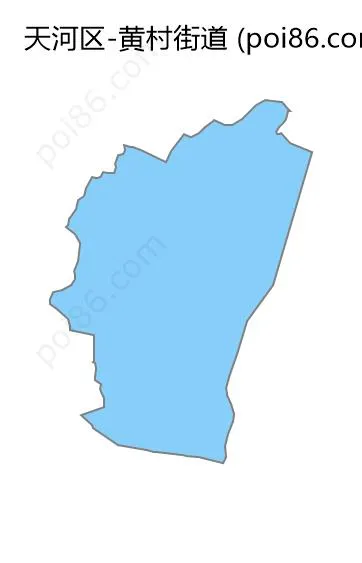 黄村街道边界地图