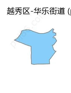 华乐街道边界地图