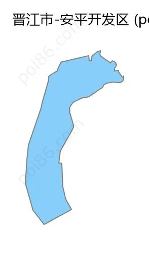 安平开发区边界地图