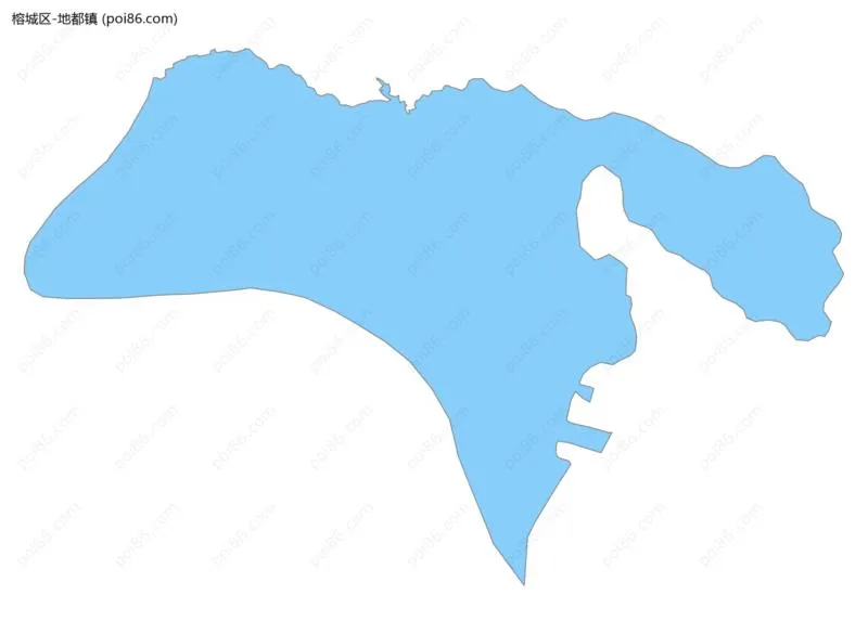 地都镇边界地图