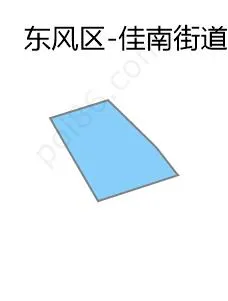 佳南街道边界地图