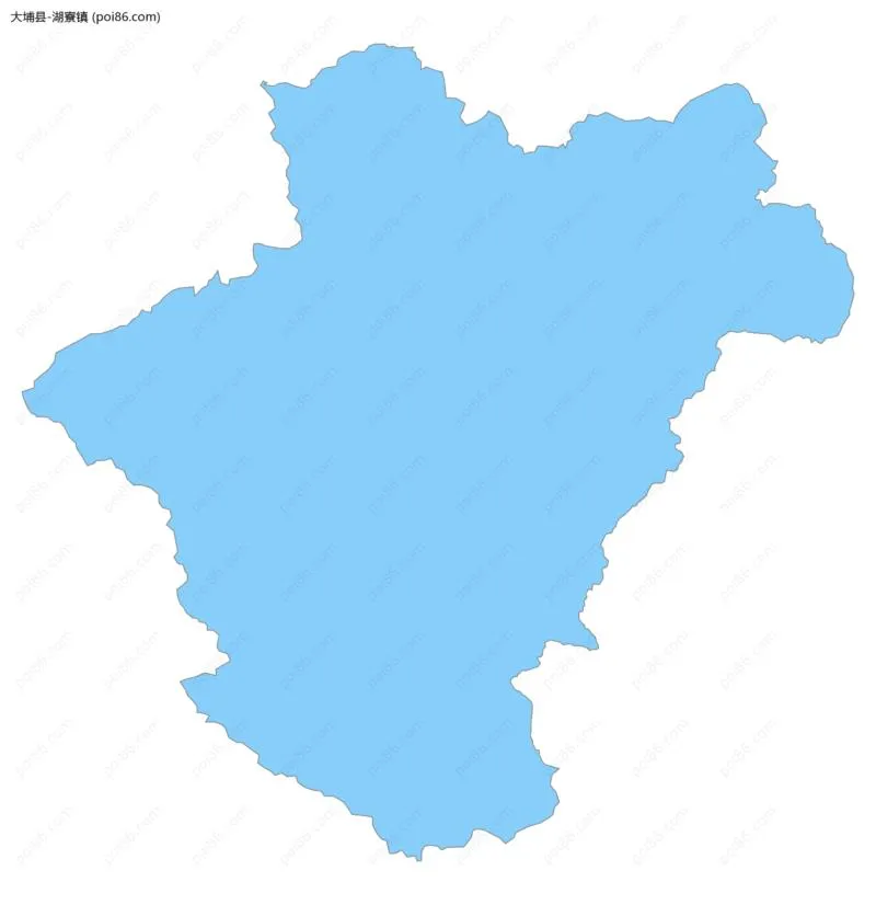湖寮镇边界地图