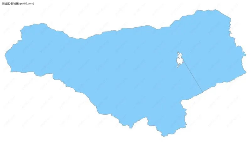 那梭镇边界地图