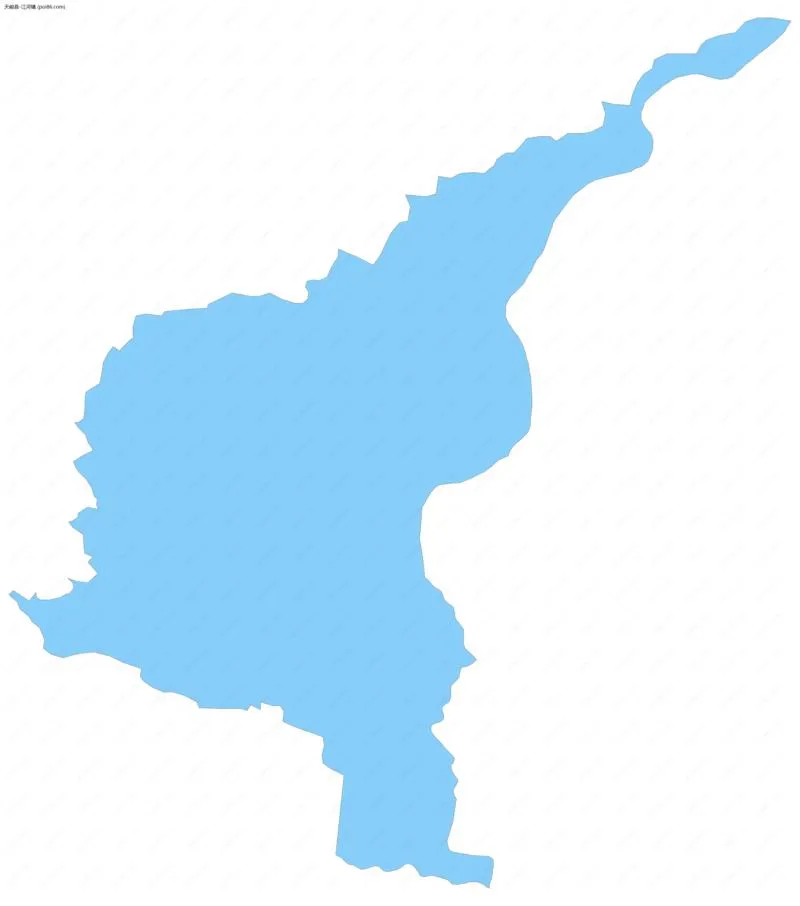 江河镇边界地图