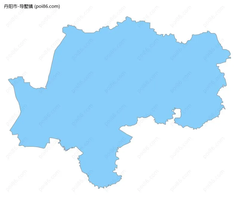 导墅镇边界地图