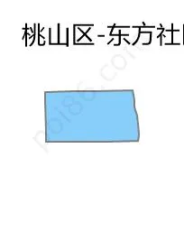 东方社区服务站边界地图