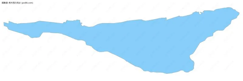 库木西力克乡边界地图