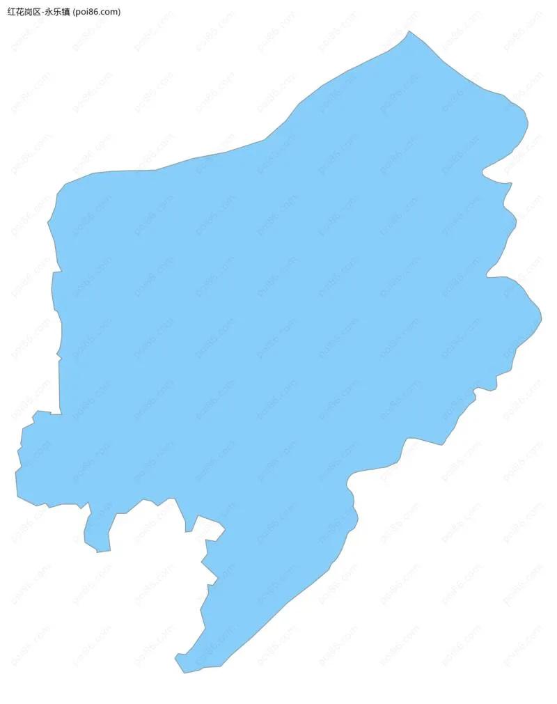 永乐镇边界地图