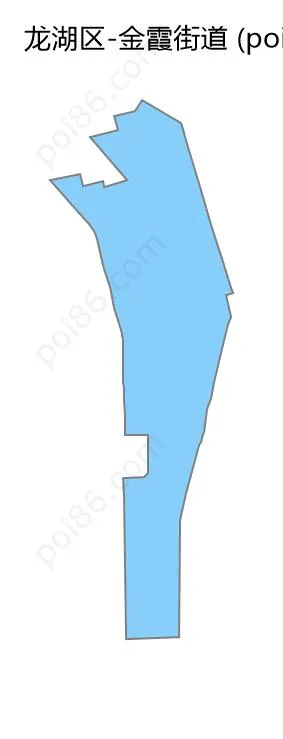 金霞街道边界地图