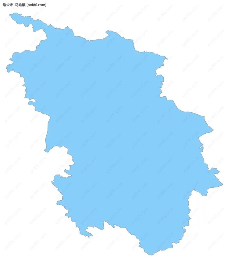 马屿镇边界地图