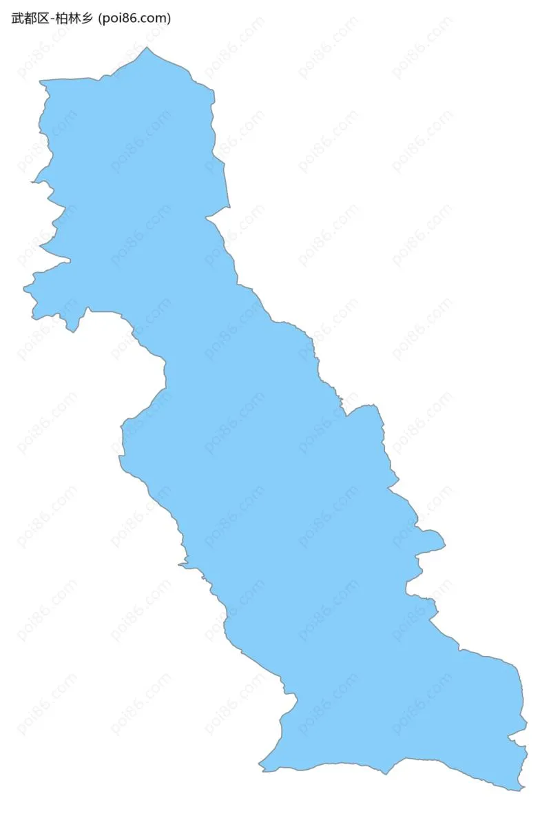 柏林乡边界地图